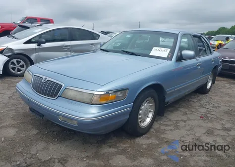 1997 Mercury Grand Marquis Ls из США, поврежденный, VIN 2MELM75W8VX673794